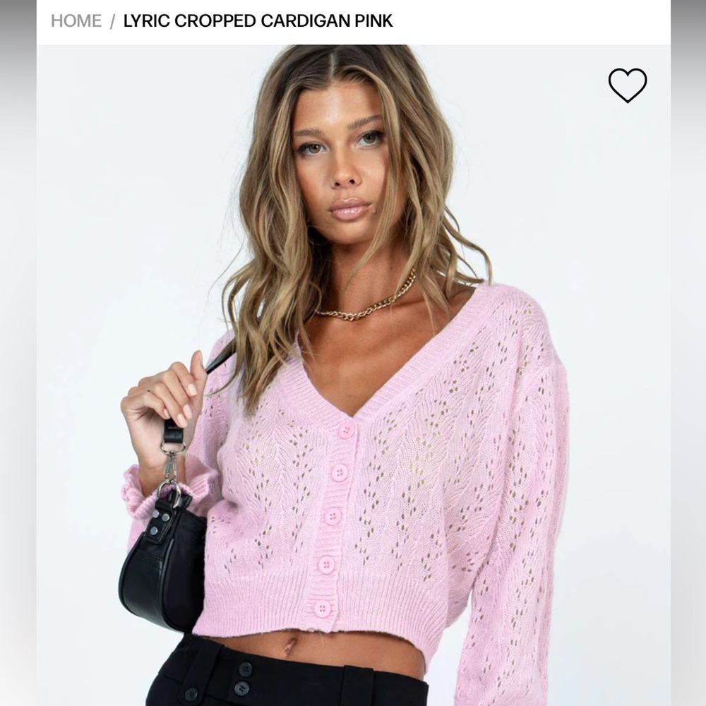 Princess Polly purple/pink sweater